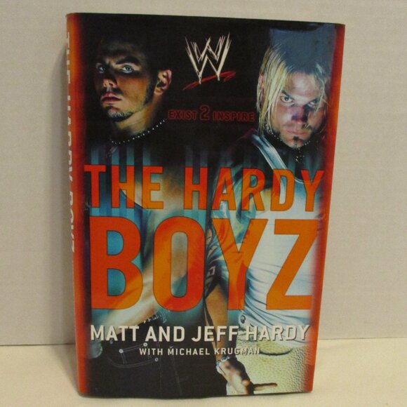WWE Vintage 2003 Hardy Boys Matt Jeff Hardy Graphic Tag Team WWF Wrestling Book - Picture 1 of 6